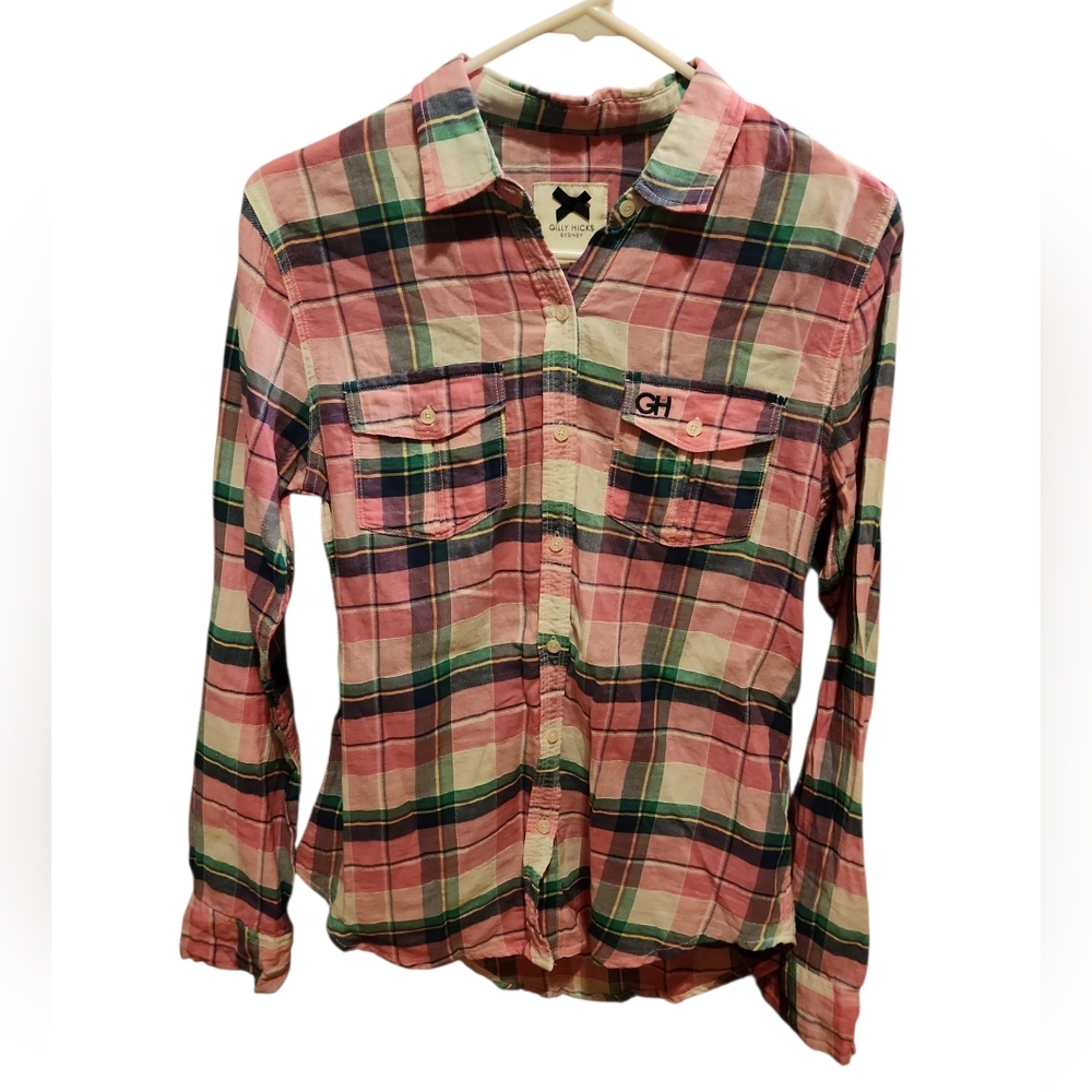 Gilly Hicks Multicolor Plaid Shirt - Picture 2 of 5